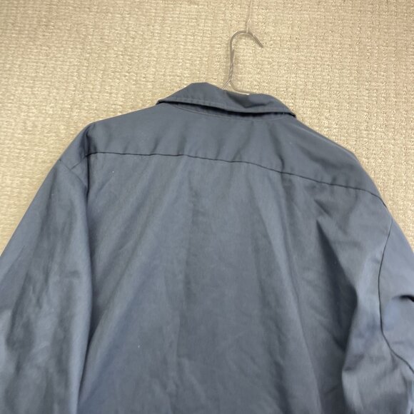VTG Big Bill Canada Made Work Shirt Men 3XL Blue Pearl Snap Long Sleeve Workwear - Picture 14 of 14